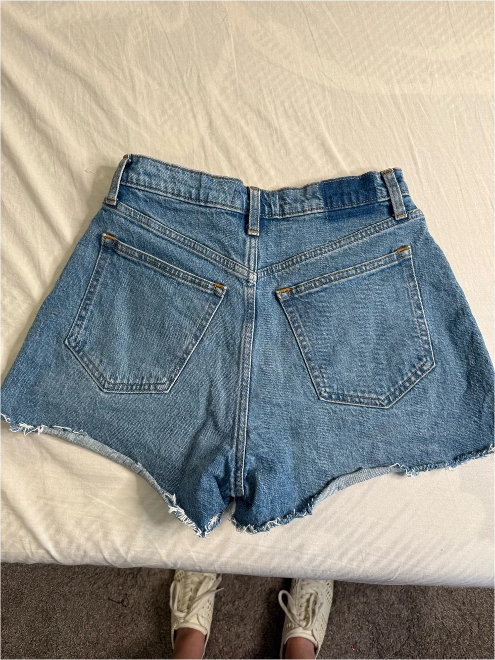 Classic Blue Denim Women's Shorts
